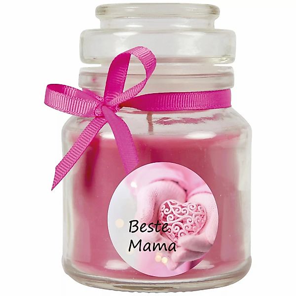 HS Candle Duftkerze & Bonbon Glas Muttertag Lavendel Lila günstig online kaufen