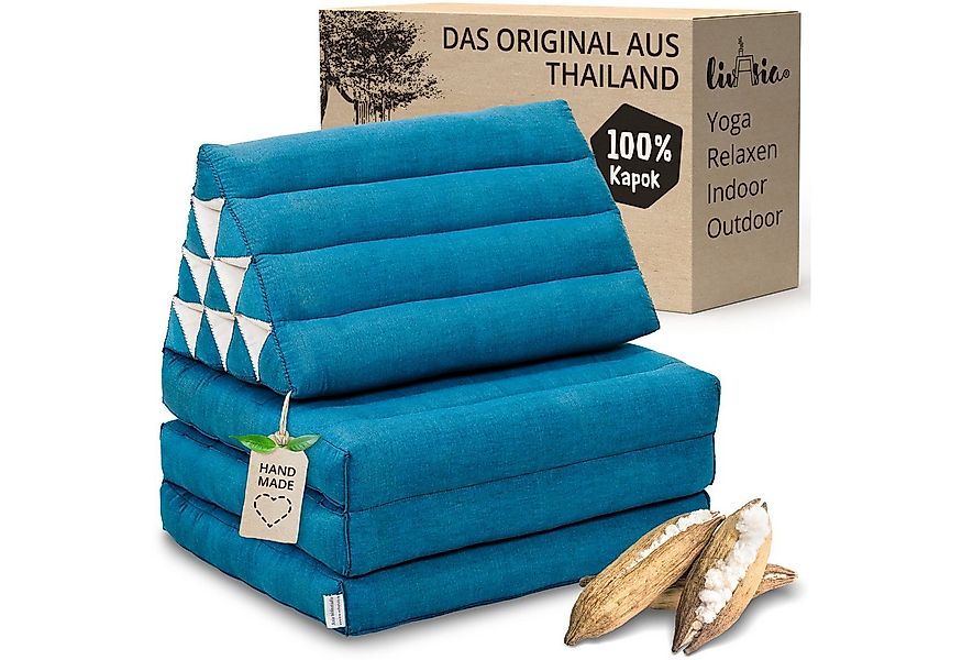 livasia Sitzsack Thaikissen 3 Auflagen (Basic) vegan und handgefertigt, 175 günstig online kaufen