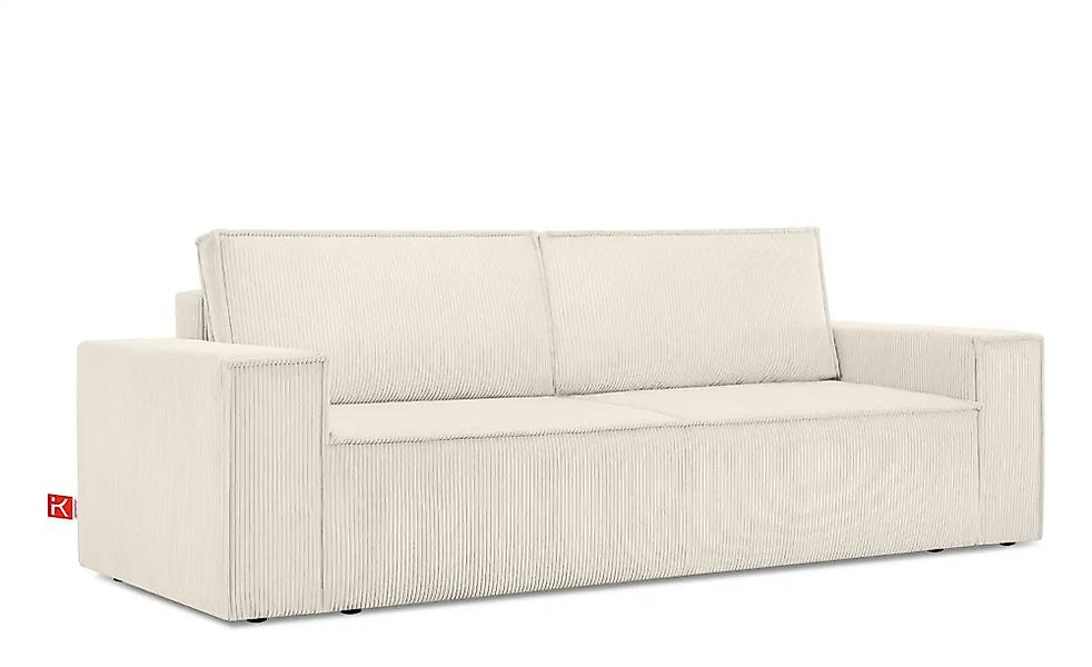 KONSIMO Einzelsofa  Napi ¦ creme ¦ Maße (cm): B: 244 H: 89 Polstermöbel > S günstig online kaufen