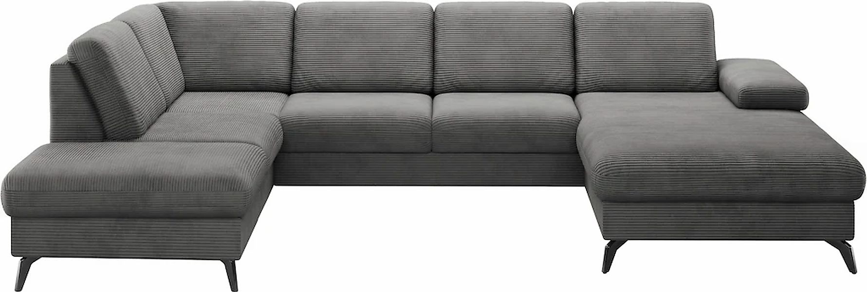 sit&more Wohnlandschaft "Morris Jubi U-Form, B: 300 cm" inkl. Armteilfunkti günstig online kaufen