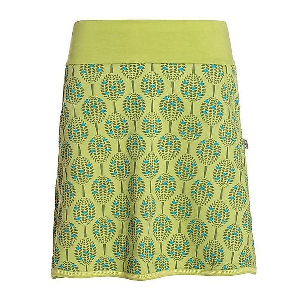 Vishes Minirock Damen Mini-Rock Baumwolle Blumen-Muster elastischer Bund mi günstig online kaufen