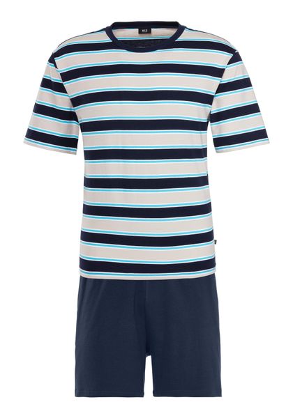 H.I.S Pyjama 1 Stück, 2 Stk. tlg., Schlafanzug in schöner Streifenoptik günstig online kaufen
