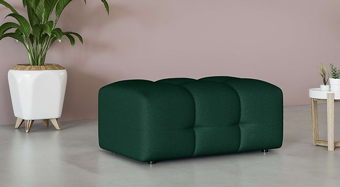 INOSIGN Polsterhocker "Manilla, trendige Steppung, passend zur Serie, B/T/H günstig online kaufen