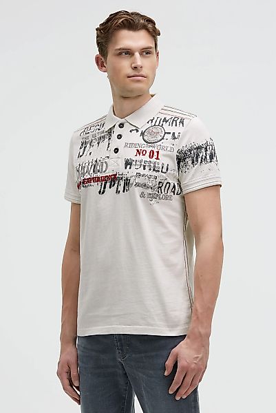 CAMP DAVID Poloshirt mit Kontrastnähten günstig online kaufen