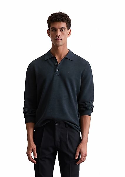 Marc OPolo Strickpullover "aus feinem Bio-Baumwoll-Piqué" günstig online kaufen