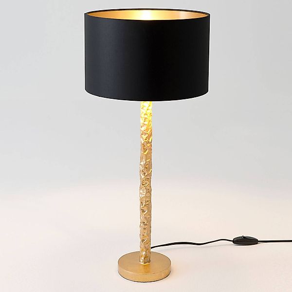 Tischlampe Cancelliere Rotonda schwarz/gold 57 cm günstig online kaufen