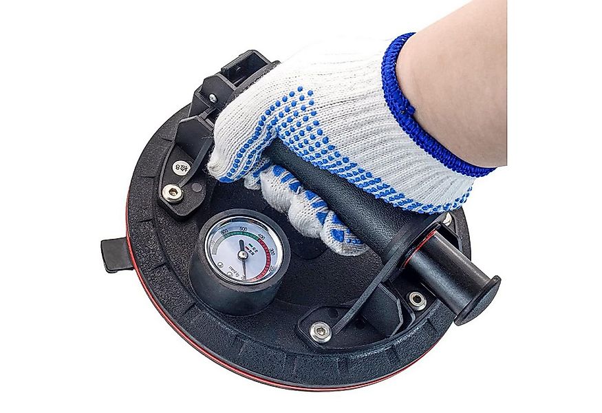 Refined Living Plattenheber 8" Glassauger Saugheber mit Druckanzeige Fliese günstig online kaufen