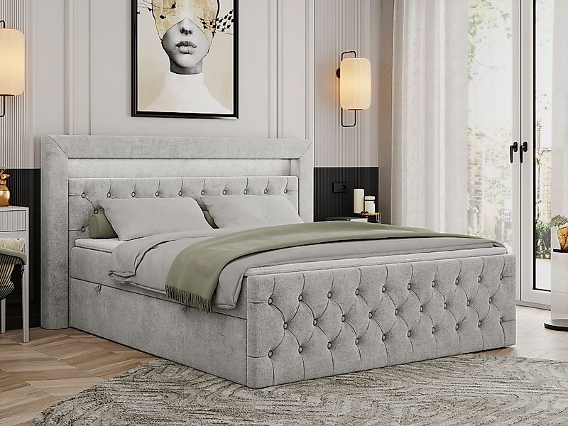 MKS MÖBEL Boxspringbett GOLD9 (Set, Packung, günstig online kaufen