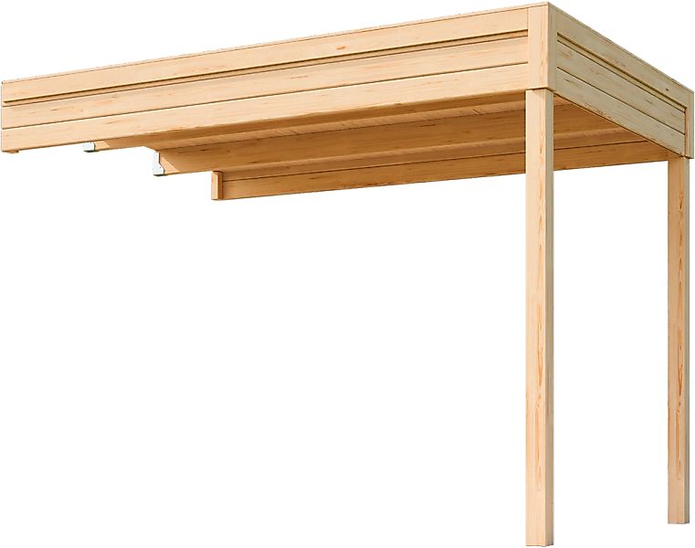 Nordic Holz Gartenhaus-Anbaudach "FELIX FYNN 2 ANBAU", Flachdach günstig online kaufen