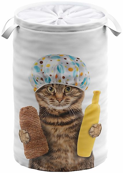 Sanilo Wäschekorb Shower Cat, 60 Liter, günstig online kaufen