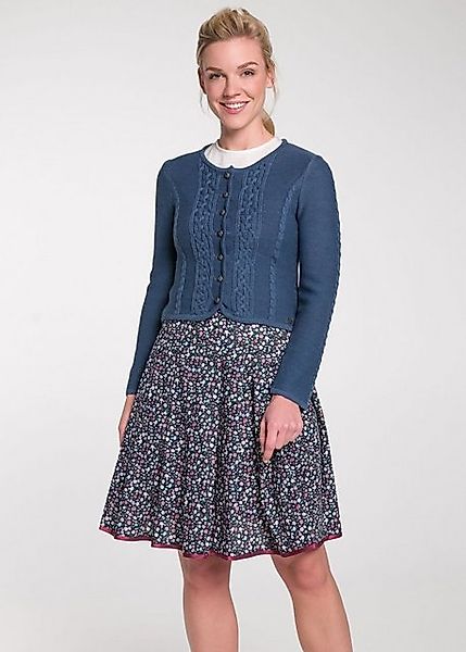 Spieth & Wensky Trachtenstrickjacke Trachten Strickjacke - BONN - jeansblau günstig online kaufen