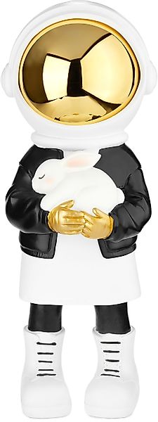 BRUBAKER Dekofigur Astronautin mit weißem Hasen günstig online kaufen