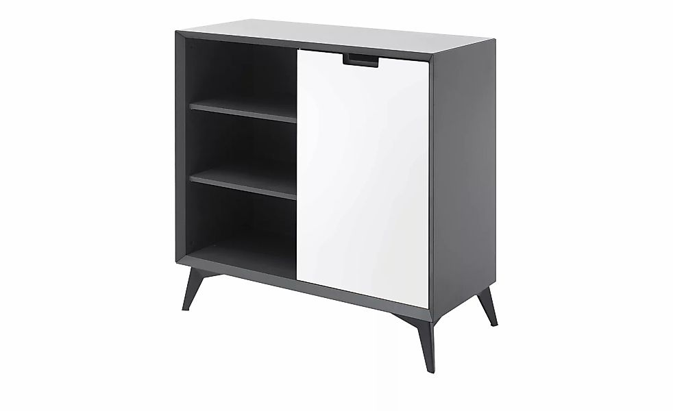 Highboard  Netro ¦ grau ¦ Maße (cm): B: 93 H: 92 T: 40 Kommoden & Sideboard günstig online kaufen