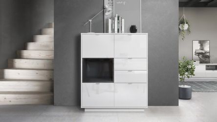Vladon Highboard Metro (Highboard, mit 4 günstig online kaufen