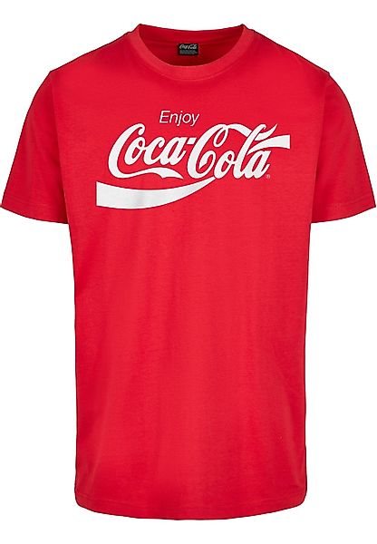 Merchcode T-Shirt "Merchcode Herren Coca Cola Logo Tee", (1 tlg.) günstig online kaufen