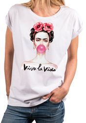 MAKAYA T-Shirt Damen-Top mit Pusteblumen-Print – günstig online kaufen