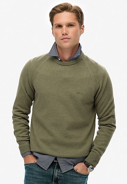 Superdry Strickpullover "WOOL BLEND JUMPER" günstig online kaufen