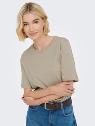 ONLY Kurzarmshirt "ONLONLY – Doppelpack T-Shirts für Alltag und Freizeit" P günstig online kaufen