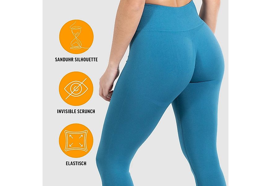 Smilodox Leggings Amaze Pro mit Scrunch-Effekt, High Waist V-Shape Sport & günstig online kaufen