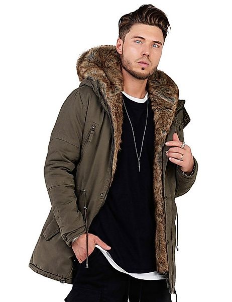 SOULSTAR Parka MJDAKOTA Herren Winterjacke Wintermantel Steppjacke mit Kapu günstig online kaufen