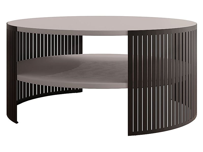 MIRJAN24 Couchtisch Fikoli, Beine und Seiten aus Stahl, schwarz pulverbesch günstig online kaufen