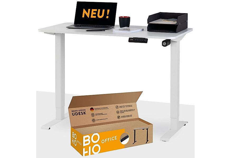 boho office® Schreibtisch UDESK (Komplettpaket, inkl. 110 x 60 cm große Tis günstig online kaufen