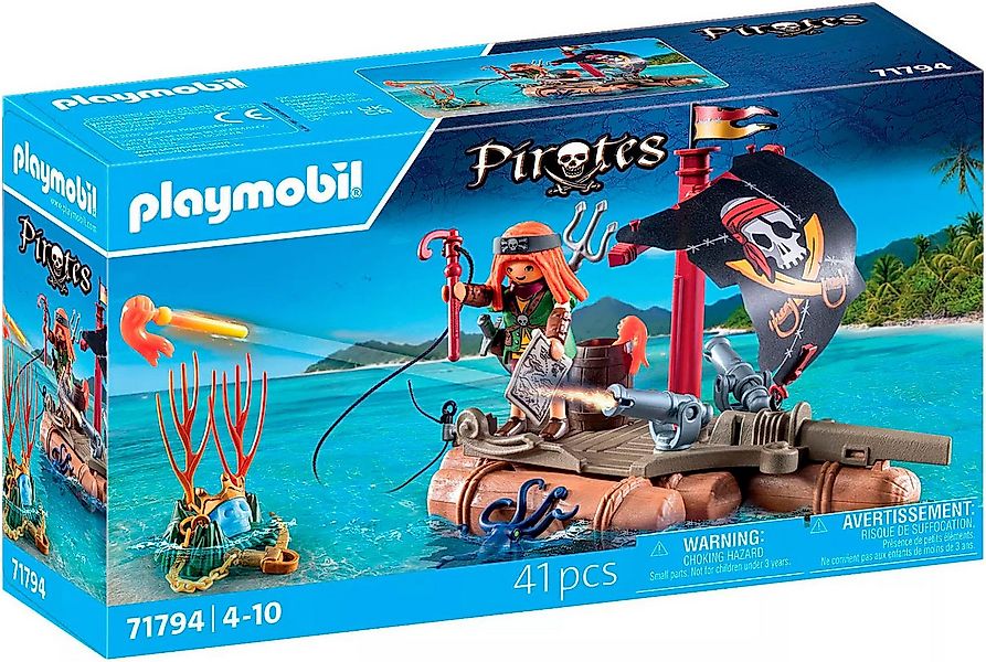 Playmobil® Schatzbergung auf Piratenfloss (71794), Playmobil Pirates Konstr günstig online kaufen