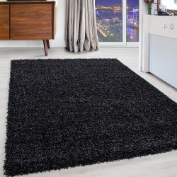 Carpettex Hochflor-Teppich Unicolor - Einfarbig, Läufer, günstig online kaufen
