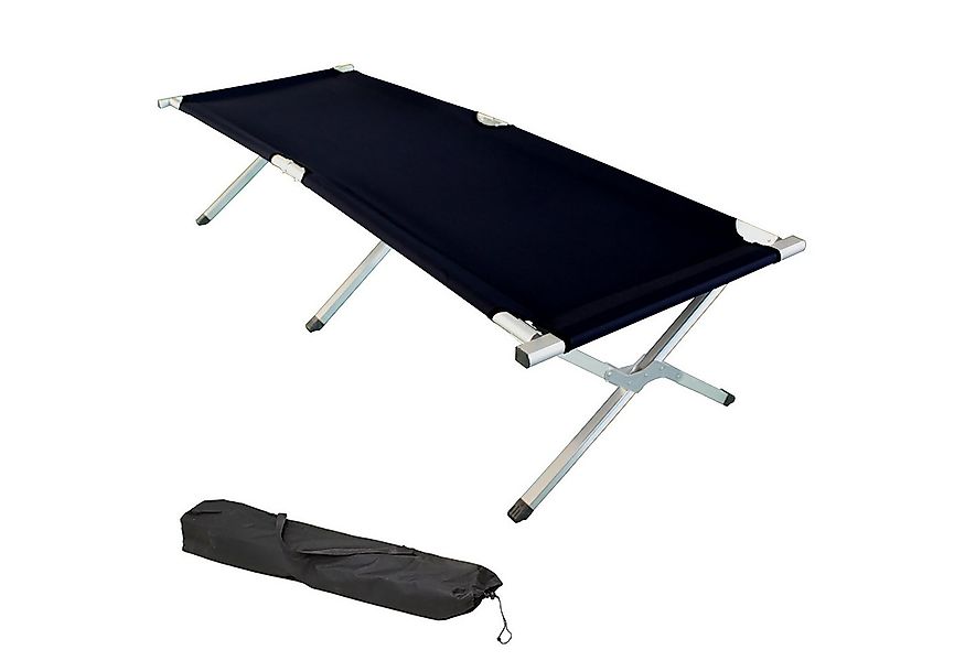 Grafner Feldbett Feldbett klappbar Campingbett klappbar Tragetasche 190cm s günstig online kaufen