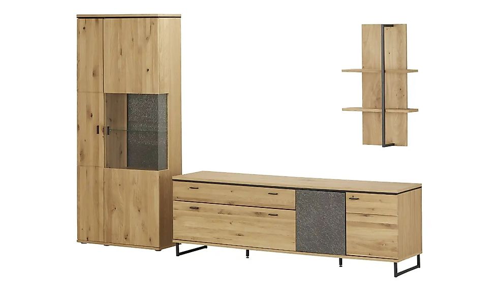 Woodford Wohnkombination  Tunis ¦ holzfarben ¦ Maße (cm): B: 301 H: 209 T: günstig online kaufen