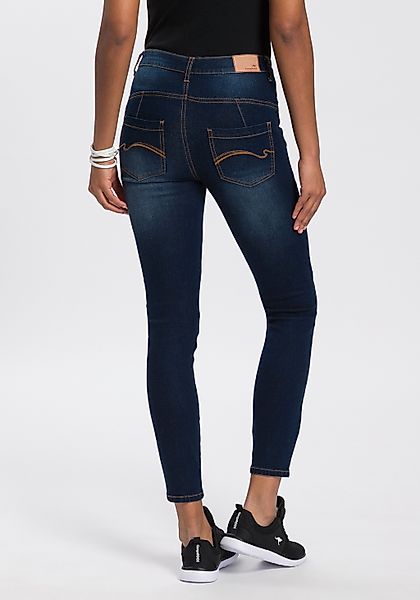 KangaROOS Slim-fit-Jeans CROPPED HIGH WAIST SLIM günstig online kaufen