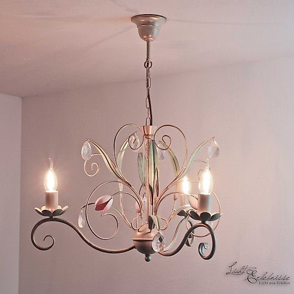 Licht-Erlebnisse Kronleuchter LUCE, ohne Leuchtmittel, Deckenspot günstig online kaufen
