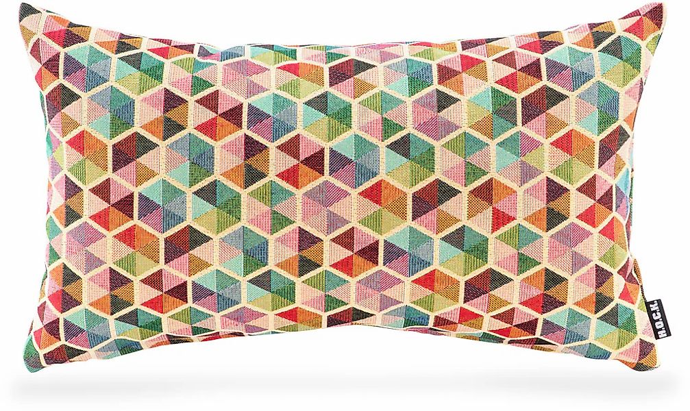 H.O.C.K. Dekokissen "Akasma" Kissenhülle mit Füllung, 1 Stück, 50/30 cm günstig online kaufen