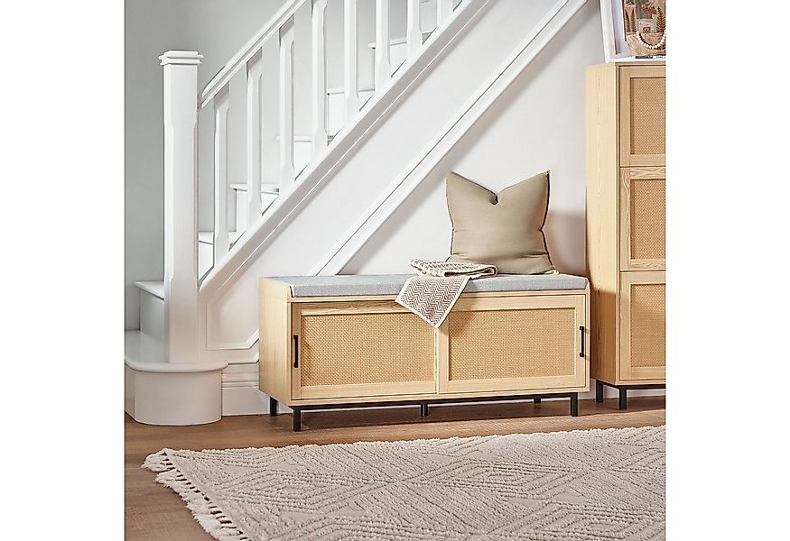 SoBuy Schuhbank FSR154, Schuhorganizer Schuhregal mit gepolstertem Kissen, günstig online kaufen