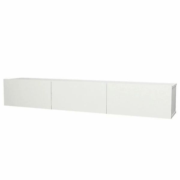 TV-Lowboard Damla weiß B/H/T: ca. 180x29,5x29,5 cm günstig online kaufen