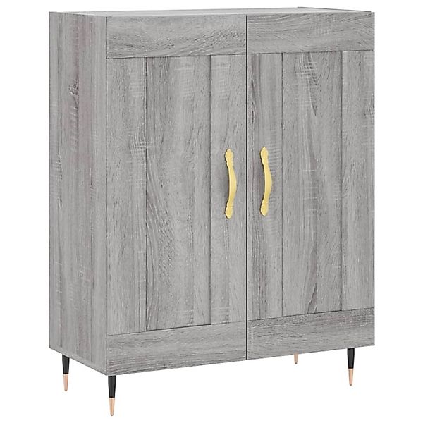 vidaXL Sideboard Grau Sonoma 69,5x34x90 cm Holzwerkstoff 830178 günstig online kaufen