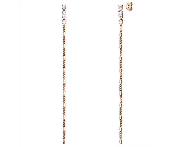 Glanzstücke München Paar Ohrhänger roségold, aus Sterling Silber günstig online kaufen