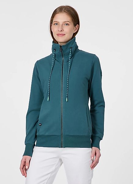 Ragwear Sweatjacke "RONETTE B" Dünne Baumwollmischung mit Marken-Stickerei günstig online kaufen