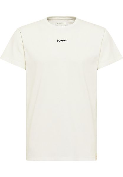 Kurzarm T-shirt "T-shirt With Slim Straw Back Print" günstig online kaufen