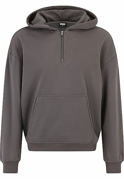 URBAN CLASSICS Sweatjacke "Urban Classics Herren Boxy Zip Hoody" 1 Stk. günstig online kaufen
