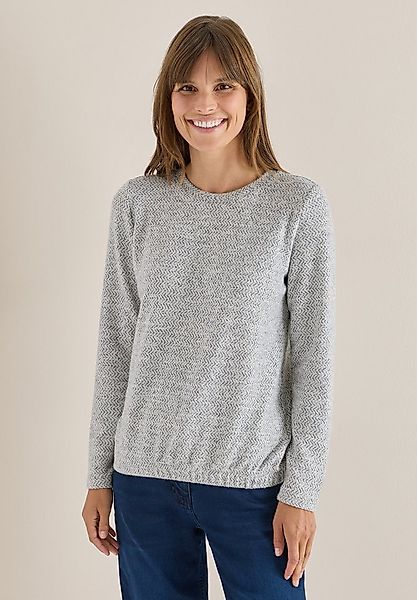 CECIL Langarmshirt mit Elastiksaum günstig online kaufen