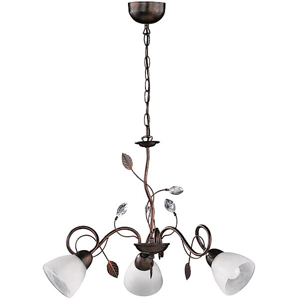 TRIO Leuchten Kronleuchter Traditio, ohne Leuchtmittel, Hängeleuchte, Hänge günstig online kaufen