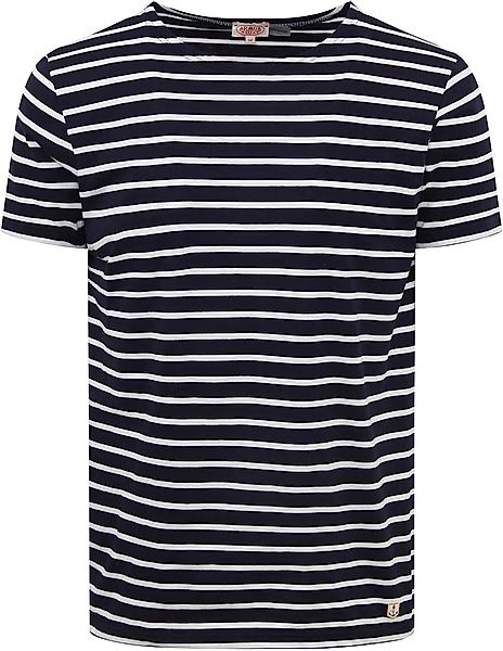Armor-Lux T-Shirt Streifen Navy - Größe M günstig online kaufen