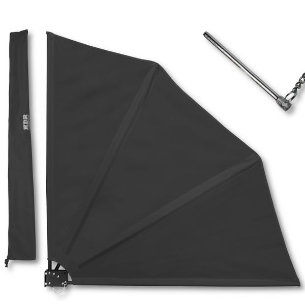 KDR Produktgestaltung Balkonsichtschutz Balkonfächer 120x120 cm günstig online kaufen