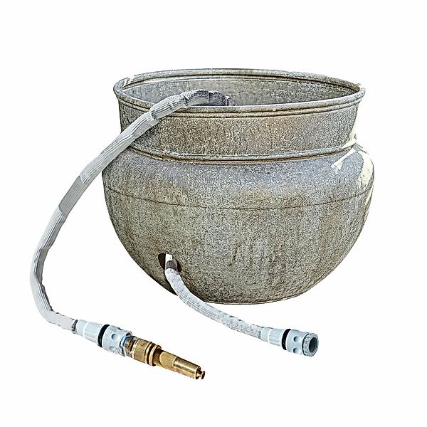 Mirabeau Gartenfigur Gartenschlauchtopf Prebbleton antikgrau günstig online kaufen