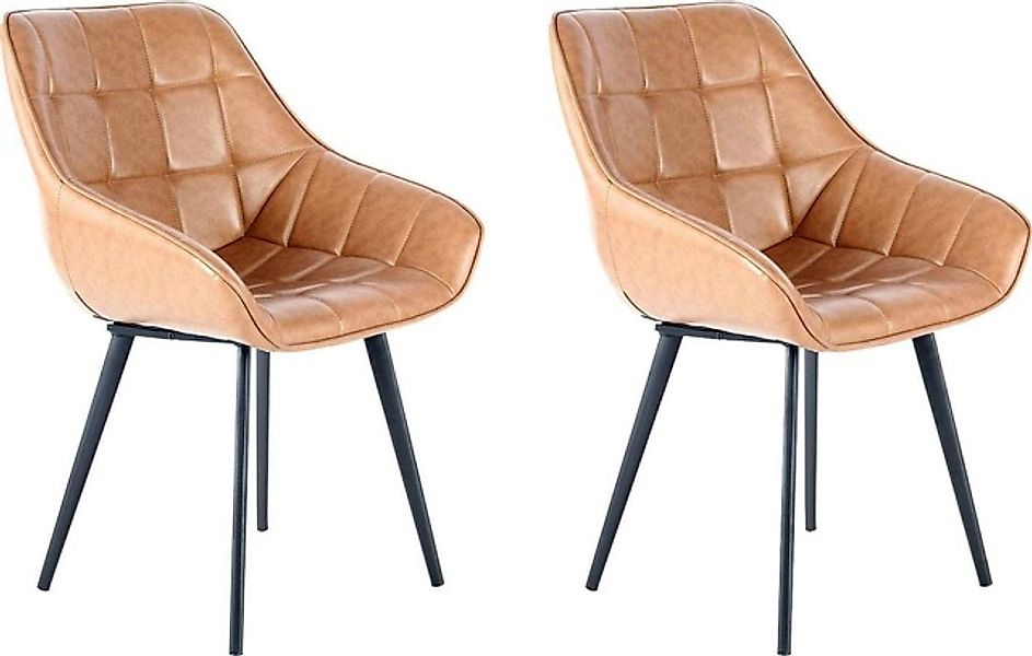 Kayoom Stuhl »Demi 325 2er-Set, Relax-Sessel, unifarbenes Farbgestaltung«, günstig online kaufen