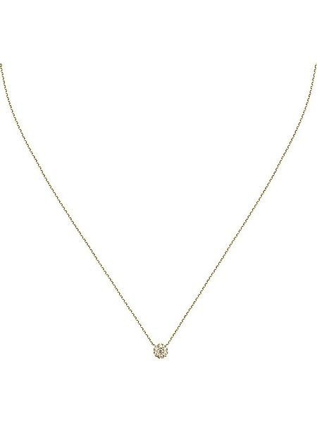CHRIST Collier CHRIST Damen-Kette 585er Gelbgold 1 Diamant günstig online kaufen
