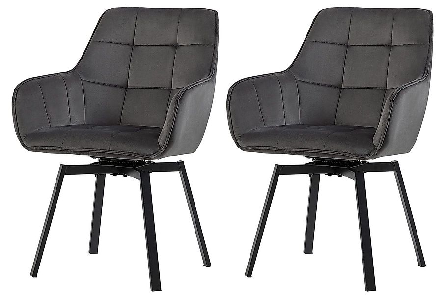 Ofcasa Esszimmerstuhl Drehstuhl (2er Set), Gepolsterter günstig online kaufen