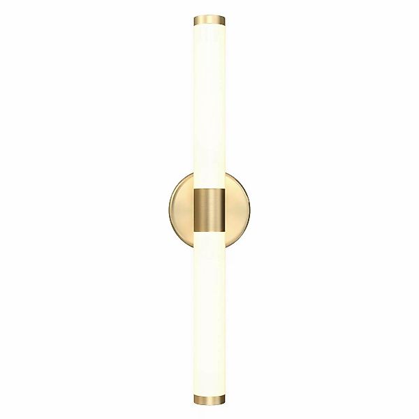 Maytoni LED-Wandleuchte Axis, goldfarben, Höhe 35,6 cm günstig online kaufen