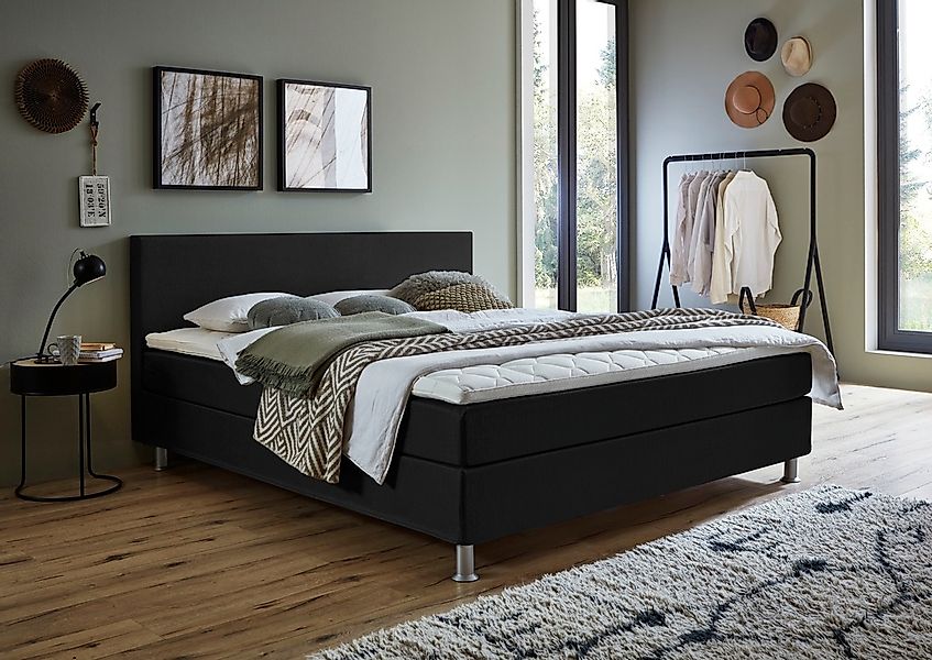ATLANTIC home collection Boxbett "Edison", inkl. Bonnellfederkern-Matratze günstig online kaufen
